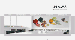Desktop Screenshot of haws.de